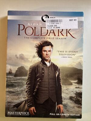 Poldark: The Complete First Season (Masterpiece) (DVD, 2015) Slipcover New A