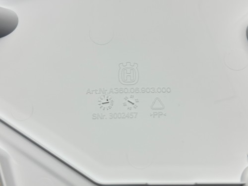 New 2024 Husqvarna FC 450 Vented Airbox Cover White A36006903000 Dirt Bike FC250 - Bild 5 von 5