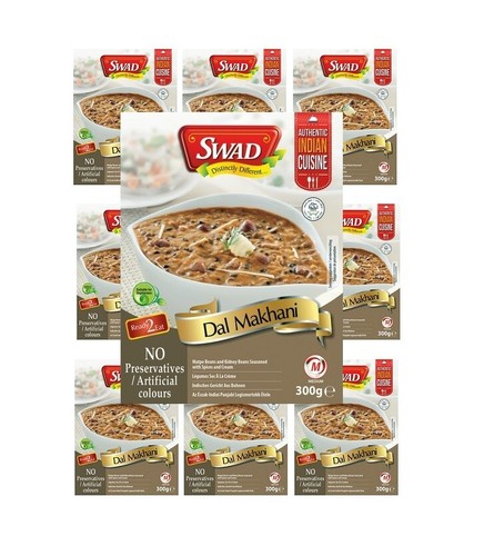 10x Dal Makhani 300g original Indien Fertiggericht schnelle Küche nur erwärmen - Bild 1 von 3
