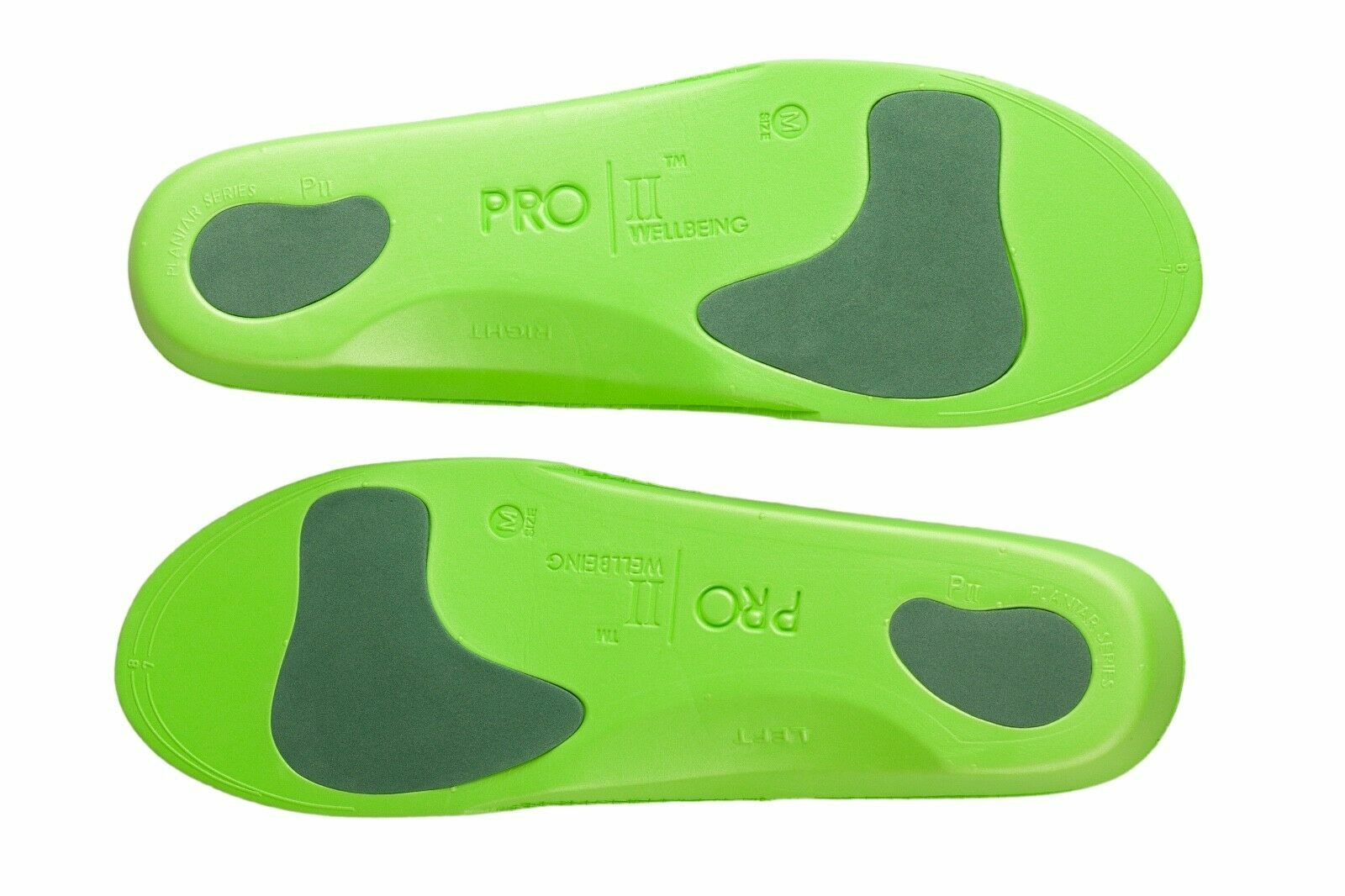 Pro11 wellbeing Orthotic Insoles for Back heel Pain Plantar fasciitis ...