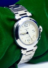 Unisex Pasha De Cartier Automatic Stainless Steel watch Ref.2324 4