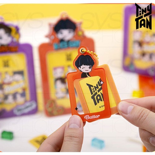 BTS TinyTAN Oficial Auténtico Portatarjetas Fotográficas Porta Llaves Mantequilla Ver + Número de Seguimiento - Imagen 5 de 5