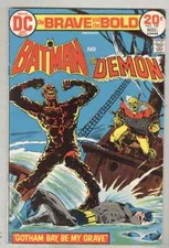 The Brave And The Bold #109 November 1973 VG+ The Demon