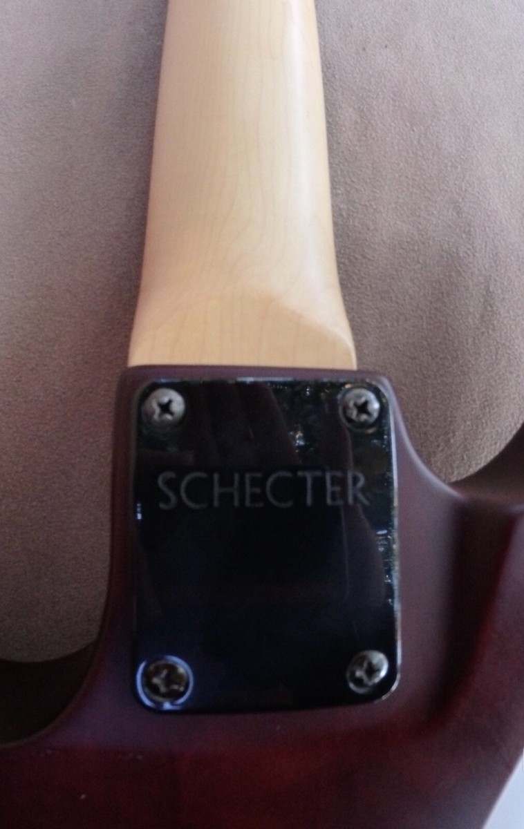 Schecter Diamond Series OMEN-6 Satin Walnut Electric Guitar