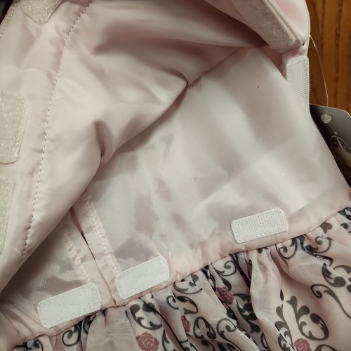 Disney Bella Durmiente Niñas Vestido de Fiesta Adaptativo Escote Acanalado, Rosa, Pequeño - Imagen 4 de 7