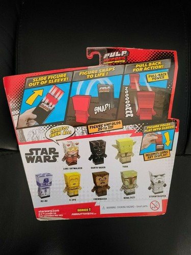Star Wars Pulp Heroes Snapbots Yoda DAMAGED BOX FAST FREE SHIPPING - Picture 2 of 2