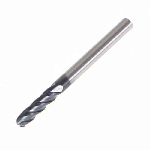 New 5PCS 1/8" 4 Flute Ball Nose Carbide End Mill 1-1/2" Overall Length - Picture 13 of 14