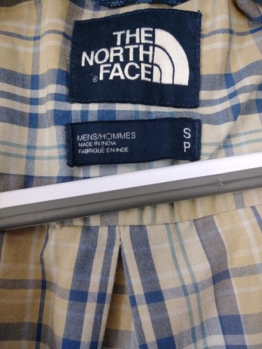 The North Face Men's Shirt Multicolored Size S/P Plaid Short Sleeve Button Up - Picture 5 of 10