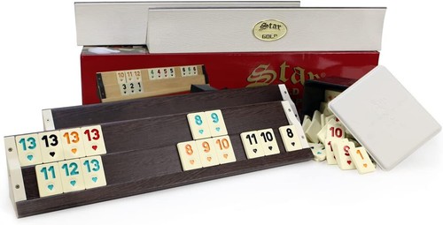 Original Star Rummy türkische Okey Rummy Holz Plastik von Luxus bis Standard - Bild 61 von 61
