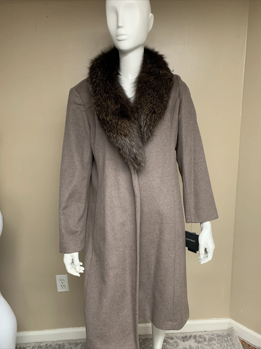 Ellen tracy clearance fox fur coat