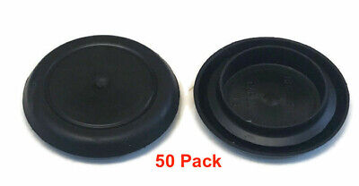 1-1//4 Inch Black Plastic FLUSH MOUNT HOLE PLUG 4 Sheet Metal Auto Body Panel