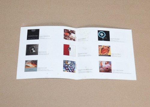 OMD - The Best Of, CD Album Europe 1988 (CDOMD 1) Vg+/Vg+ Synth Pop - Picture 3 of 3