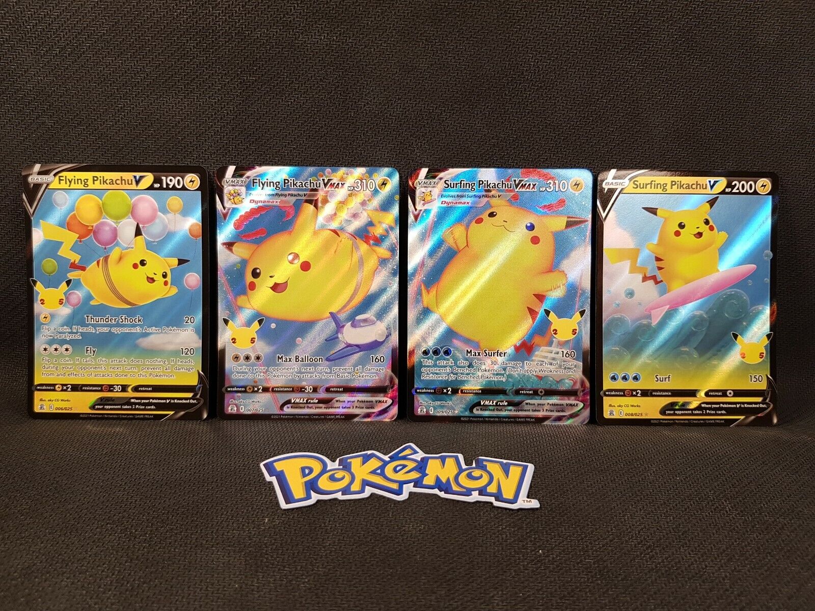 Pikachu vmax dynamax  Cool pokemon cards, Pokemon cards legendary