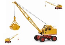 Modellino escavatore Schuco FUCHS BAGGER 301 1975 GRU CRANE scala 1:32 diecast