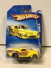 Hot Wheels HW Performance ‘10  41' Willys  Yellow W/ Goodyear Eagle Tiers