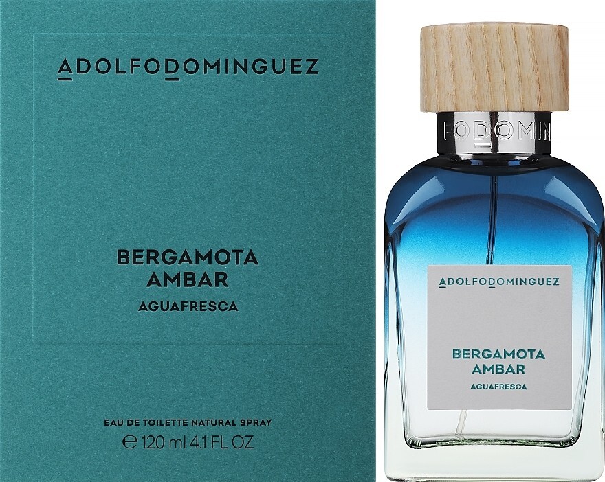 Adolfo Dominguez Agua Fresca Bergamota Ambar 4.1 oz 120 ml Eau de Toilette eBay