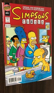 SIMPSONS-COMICS-91-Bongo-Comics-Matt-Groening-NM-Or-Better