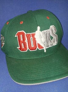 Milwaukee-Bucks-Official-2017-Draft-Hat-Cap-size-S-M-Addidas-Brand-NBA-Climalite