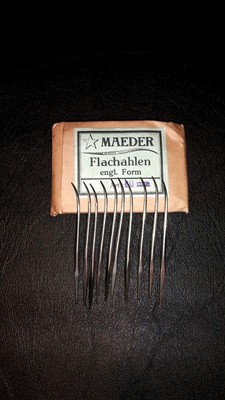 Zirkel Sattler Schuster historisch aber neu Handgeschmiedet Lederbearbeitung