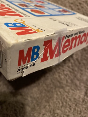 1980 Memory Fronts and Backs Game Milton Bradley Complete in Good Condition 4 - Picture 4 of 7
