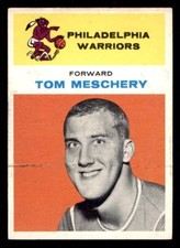 1961 Fleer Basketball #31 Tom Meschery EX *d6