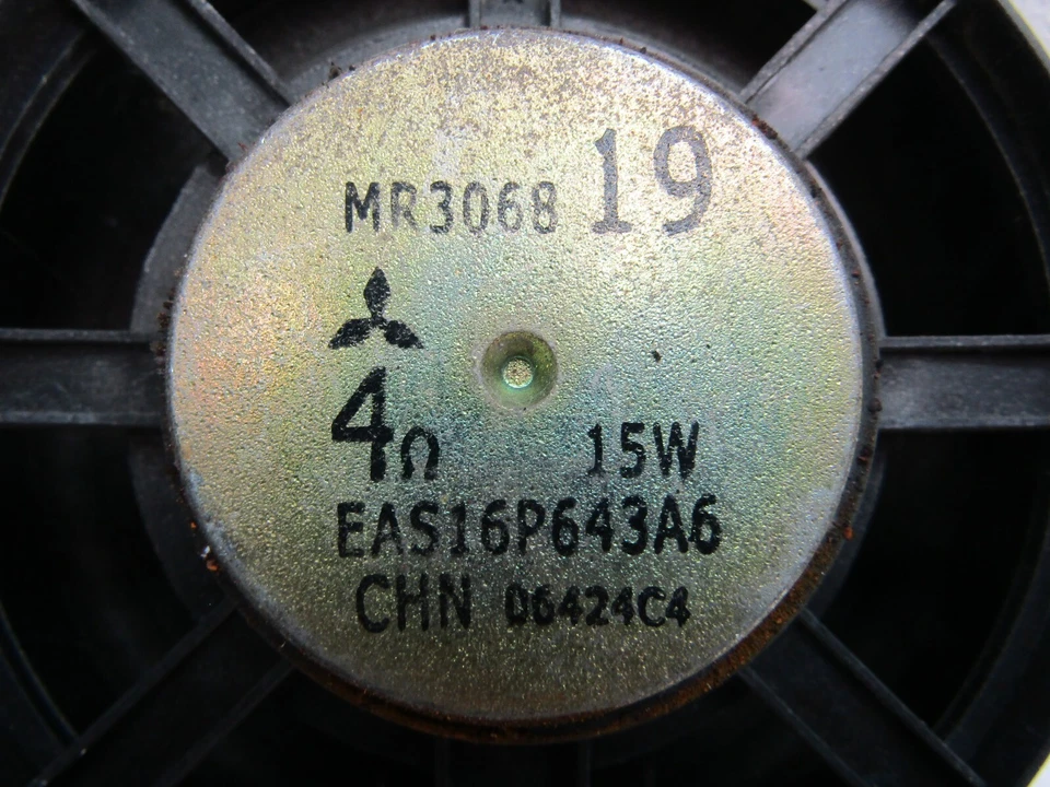 门扬声器 GALANT 2004 2012 三菱左驱动器侧前立体声音频原始设备制造商 — 第 3/4 张图片