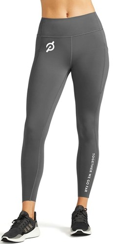 Peloton Leggings Damen Essential Tulpensaum grau Größe L - Bild 1 von 11