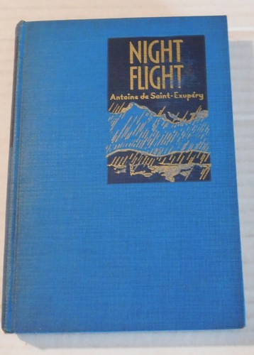 1932 1ST ED.  NIGHT FLIGHT by Antoine de Saint-Exupery w/ preface by Andre Gide - Imagen 1 de 5