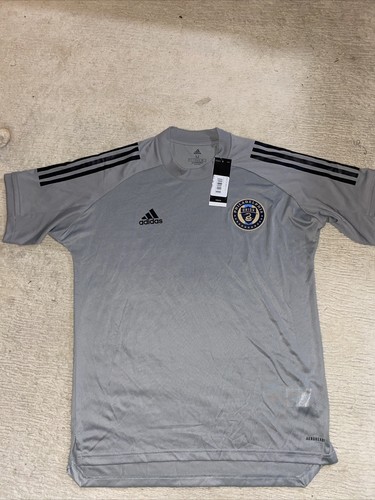 Men’s Adidas Philadelphia Union Training Soccer Jersey Medium, Shirt, New, MLS