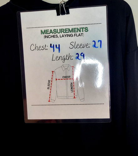Chaqueta cortavientos Zero Restriction para hombre grande negra ligera de golf 2 bolsillos - Imagen 7 de 7