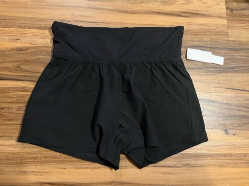 La Blanca Women's Black Soft Island Goddess Swim Shorts Bottom Size S $61 - Picture 2 of 6