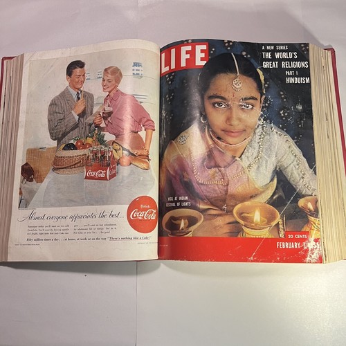 Life Bound Magazine Hardcover Book 38 January February March 1955 - Picture 12 of 23