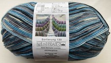 On Line Supersocke 100. 4 ply sock yarn 100g. Summer-time colour