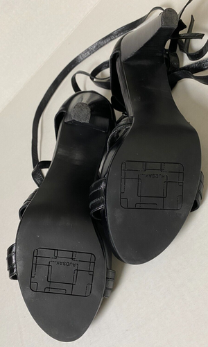 Scarpe eleganti Rudsak donna nere in pelle con cinturino e tacco taglia 8 - Foto 20 di 21