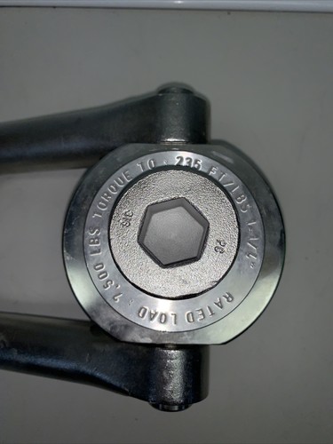 ACTEK STAINLESS HOIST RING 1-1/4” 7500 LB RATED LOAD AK37A-0872 - Picture 4 of 4