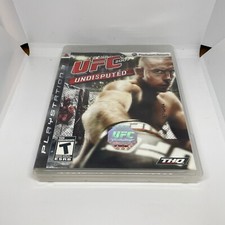 UFC Undisputed 2009 (Sony PlayStation 3, 2009) Complete