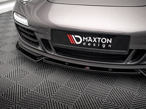 For Porsche 911 Carrerra GTS 997 Facelift Maxton Front Diffuser Diffusor V2 - Picture 4 of 5