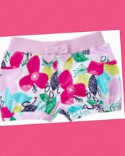 NWT Girls 3T Gymboree  Mix  n Match  Cotton Knit PINK Rib Waist BUBBLE SHORTS