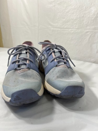 Adidas Womens size 9 Stealth Trail Running Shoes Coral Blue Outdoor Sneaker - Picture 14 of 15