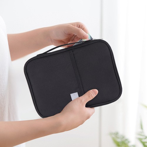 Waterproof Travel Passport Holder Document Organizer Bag Handy Wallet Pouch New - Picture 7 of 12