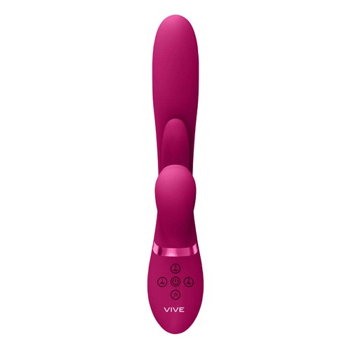Shots Vive Ena Thrusting Rabbit - Pink - Picture 6 of 9