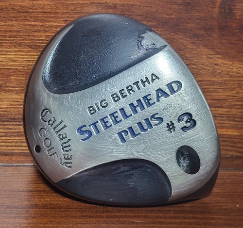Callaway Big Bertha Steelhead Plus 3 Holz Schlägerkopf Golfschläger nur Kopf  - Bild 1 von 7
