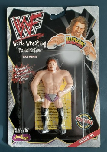 1999 WWF Just Toys Bend-Ems Wrestling Figure - Ser...