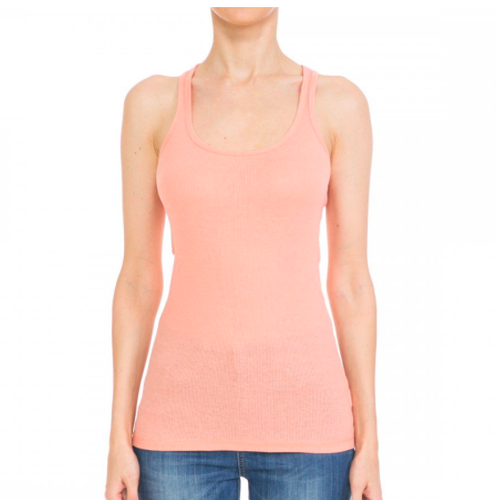 NEU Übergröße Racerback Basic geripptes Tankoberteil Baumwolle/Spandex - L/XL/1X-2X-3X - Bild 79 von 83