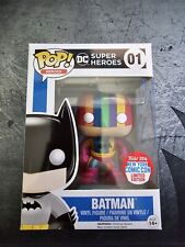 Funko POP! DC Super Heroes NYCC 2016 Limited Edition Rainbow Batman W Protector