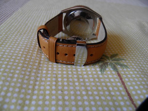 Schleife Doppelfalt- Stahl „Schmetterling“ 24 MM Druck- für Armband 26 MM - Picture 5 of 6