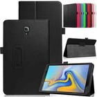Samsung Galaxy Tab A 10.5" Leather Case | T590/T595 Folio Flip Stand Cover