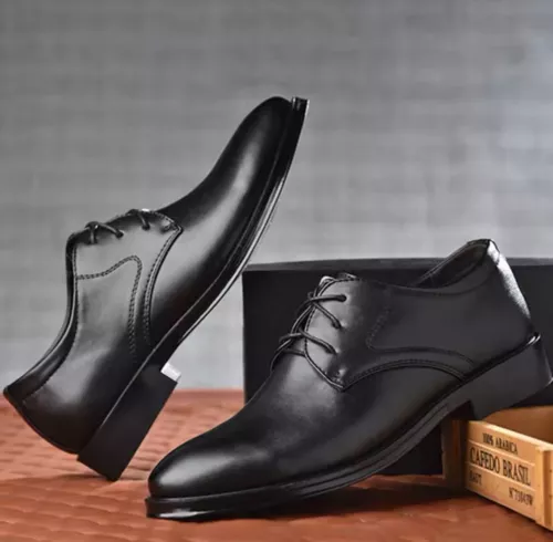 Herren Business-Schuhe Oxford Anzug Abendschuhe Elegant Schnürer Halbschuhe40-48 - Bild 7 von 10