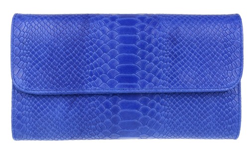 Snake Print Genuine Suede Clutch Bag Italian Leather Vera Pelle Handbag Designer - Picture 122 of 179