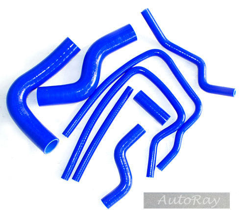 FOR Subaru Impreza WRX STI GC8 Silicone Radiator Hose Kit 96-00 97 98 99 - Picture 2 of 6